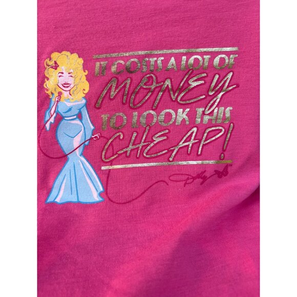 Set of 2 Doggy Dolly Parton Dog T-Shirts Size Small 10-15 Lbs Puppy Costume - Picture 2 of 9